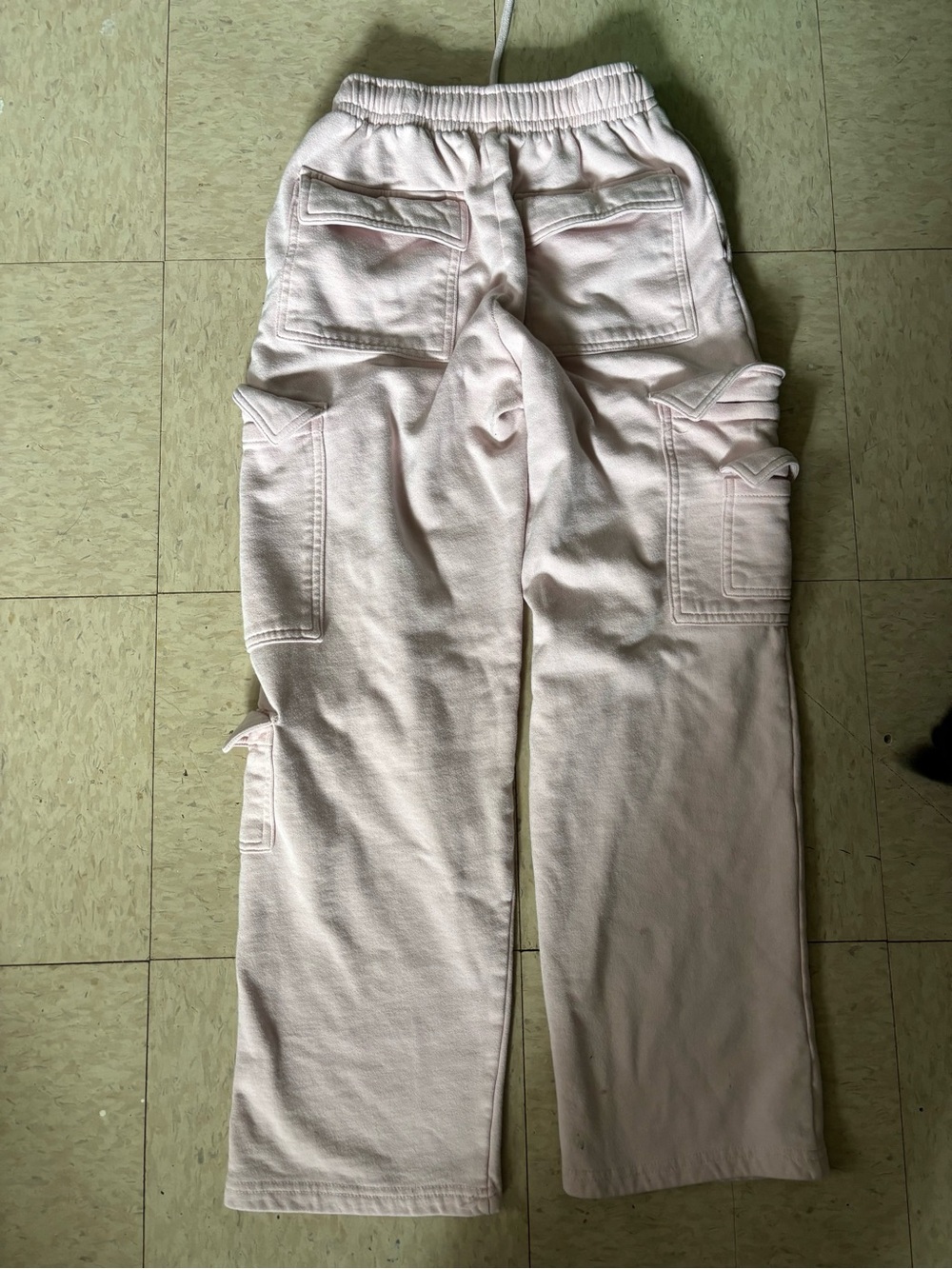 Garage Light Pink Cargo Sweatpants